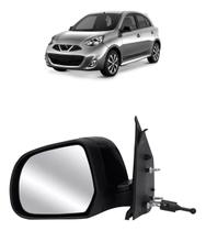 Retrovisor March Com Controle 2011 2012 2013 2014 Le