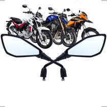Retrovisor Modelo Z400 Honda Para 160 Titan Fan Start Cargo Cg 125 150 Rosca Fixo Esportivo Espelho