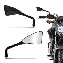 Retrovisor Moto Esportivo semelhante Rizoma Tomok Rosca Universal Honda Preto Em Aço Par - AWA Retrovisor Moto Esportivo semelhante Rizoma Tomok Rosca Universal Honda Preto Em Aço Par - AWA