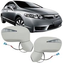 Retrovisor new civic 07/11 c/pisca ele par Retrovisor new civic 07/11 c/pisca ele par