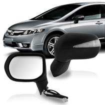 Retrovisor New Civic 2007 A 2011 Com Pisca Elétrico