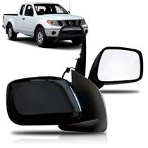 Retrovisor nissan frontier 2008 á 2014 elétrico preto liso Retrovisor nissan frontier 2008 á 2014 elétrico preto liso