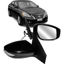 Retrovisor Nissan Sentra 2013 2014 2015 2016 Elétrico Com Pisca Sem Desembaçador 5 Fios