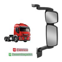 Retrovisor p Iveco Stralis Convexo c Desemb LD Elétrico