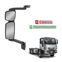 Retrovisor p Iveco Tector Convexo c Desembaçador Elétrico LE