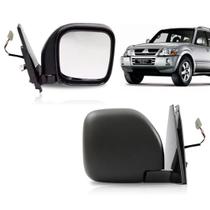 Retrovisor Pajero Full 2000 2001 2002 2003 2004 2005 2006 2007 Eletrico Retratil Preto
