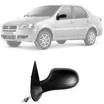 Retrovisor Palio Attractive 11 A 18 Esquerdo C Controle 4Pts