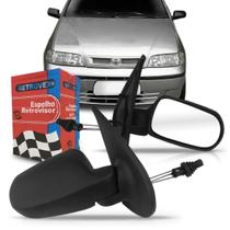 Retrovisor Palio Fire 2001 A 2004 4 Portas Controle Manual