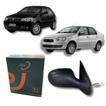 Retrovisor palio fire economy 2011 2012 2013 2014 2015 2016 2017 4 portas original com controle