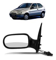 Retrovisor Palio Siena Weekend 96 97 98 99 2000 com Controle 2 Portas Lado Esquerdo