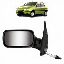Retrovisor Palio Siena Weekend 96 97 98 99 2000 com Controle Lado Esquerdo 4 PORTAS