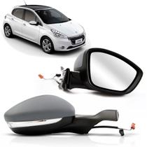 Retrovisor peugeot 208 2013 2014 elétrico com pisca