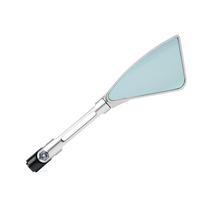 Retrovisor Pirâmide Sl7518 Prata Solidez