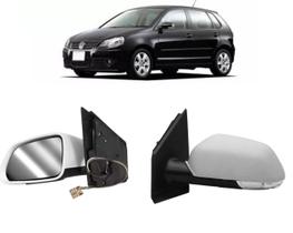 Retrovisor Polo 2010 2011 Com Controle Com Pisca