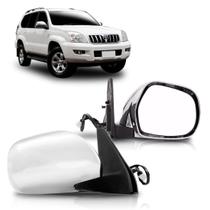 Retrovisor prado 2004 a 2010 retratil eletrico cromado