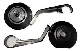 Retrovisor Premium Cafe Racer Ponta Guidão Lente Convexa