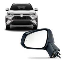 Retrovisor Rav4 2019 A 2020 Elétrico C/ Pisca C/ Ponto Cego