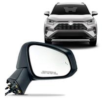 Retrovisor Rav4 2019 A 2020 Elétrico C/ Pisca C/ Ponto Cego Retrovisor Rav4 2019 A 2020 Elétrico C/ Pisca C/ Ponto Cego