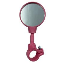 Retrovisor Refletor Espelho Plano Mini Rosa