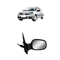 Retrovisor Renault Clio 2004 2005 2006 2007 2008 2009 com Controle Lado Direito