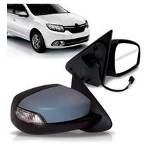 Retrovisor Sandero Logan 2015 2016 2017 Com Pisca Capa Primer