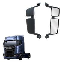 Retrovisor Scania Ntg C/Auxiliar Ld Completo Convexo