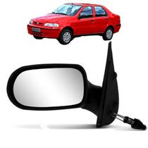 Retrovisor Siena Palio Fire 2001 2002 2003 com Controle 4Portas LE