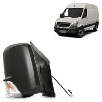 Retrovisor Sprinter 2012 2013 2014 2015 2016 2017 2018 Fixo Fio Longo Com Pisca