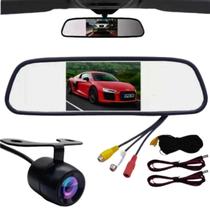 Retrovisor tela 4.3" c/ câmera re