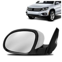 Retrovisor Tiguan 2009 2010 2011 2012 2013 2014 Elétrico Retrátil Com Pisca e Luz