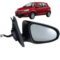 Retrovisor Toyota Etios 2013 14 15 16 17 Eletrico Pisca L.d