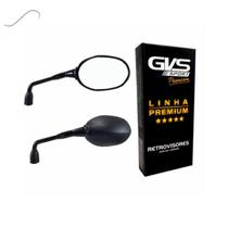 Retrovisor Triumph Tiger 800 Haste Longa Rosca M10 Inversa (Rosca Original) Lente Convexa Prata