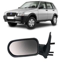 Retrovisor Uno 2006 2007 Á 2010 sem Controle 4 Portas Le