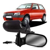 Retrovisor Uno Economy 2 Portas 2008 A 2011 Com Controle