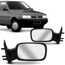 Retrovisor Uno Fire 2 Portas 2001 2002 A 2005 Sem Controle