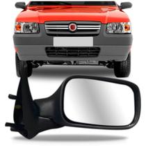 Retrovisor Uno Fire 2 Portas 2005 06 07 a 2010 Sem Controle