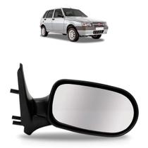 Retrovisor Uno Fire Flex 4 Portas 2004 A 2013 Sem Controle