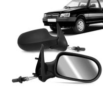 Retrovisor Uno Fire Flex 4 Portas 2005 A 2010 Com Controle