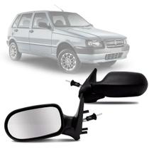 Retrovisor Uno Fire Flex 4 Portas 2005 A 2010 Sem Controle