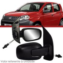 Retrovisor Uno Vivace 10 A 18 4 Portas Com Controle Direito Retrovisor Uno Vivace 10 A 18 4 Portas Com Controle Direito
