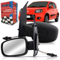 Retrovisor Uno Vivace 2010 2011 2012 2013 2 Portas Manual
