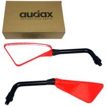 Retrovisor VERMELHA Sport Triangular Arrow Rosca Esquerda Retrovisor VERMELHA Sport Triangular Arrow Rosca Esquerda