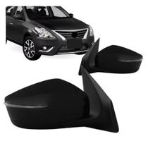 Retrovisor Versa 2016 2017 A 2020 Eletrico E Com Pisca Preto