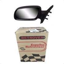 Retrovisor Volkswagen Gol g3 e g4 4 Portas Lado Esquerdo Sem Controle Retrovex