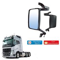 Retrovisor Volvo Fh Fm 2012 2013 Le Desembaçador E Regulagem