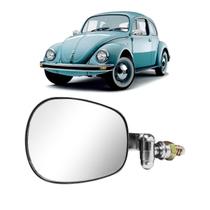 Retrovisor VW Fusca Brasília Buggy até 1996 Lado Esquerdo Motorista Retrovisor VW Fusca Brasília Buggy até 1996 Lado Esquerdo Motorista