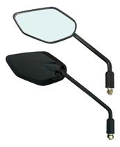 Retrovisor xtz 250 lander abs 2020/2022 lente convexa c/ adaptador par premium