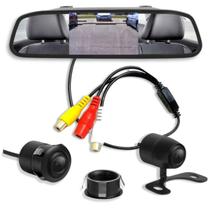 RetrovisorTela Lcd Veicular + Câmera De Ré Colorida Visão Noturna RetrovisorTela Lcd Veicular + Câmera De Ré Colorida Visão Noturna