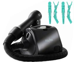 RevAir - Secador de cabelo de ar reverso com presilhas - Preto-RAK0040 RevAir - Secador de cabelo de ar reverso com presilhas - Preto-RAK0040