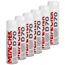 Revelador Spray D70 Nao Aquoso - Metal-Chek Kit 6 Peças Revelador Spray D70 Nao Aquoso - Metal-Chek Kit 6 Peças